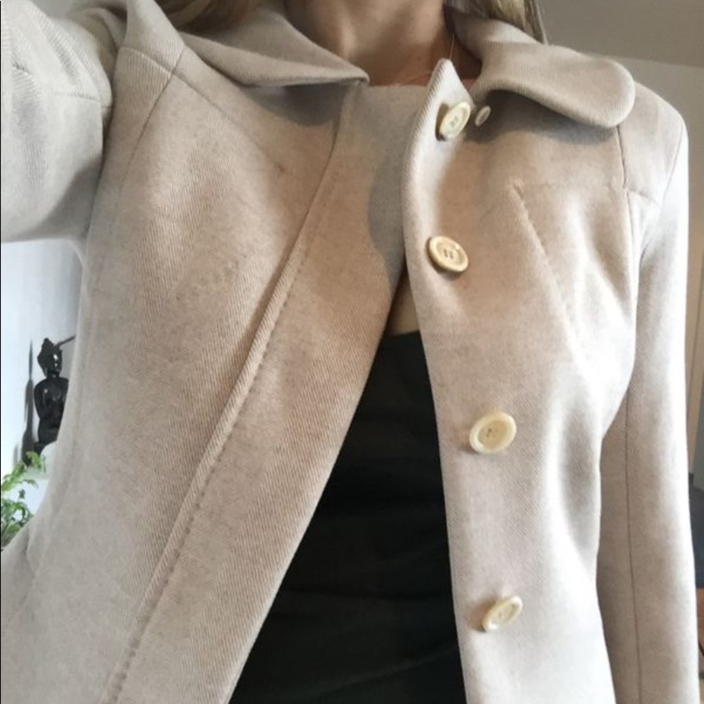 Stunning Louis Vuitton jacket NEW! beige size 36/6